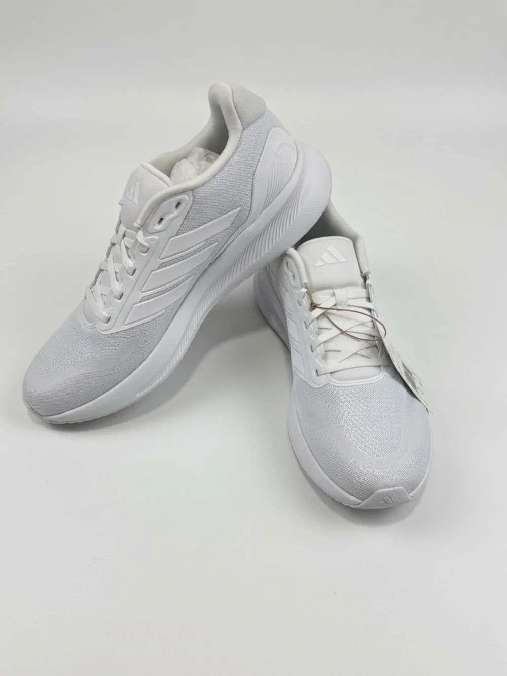 Adidas All White Running Shoes Men’s Size 11.5 Lightweight Sneakers New